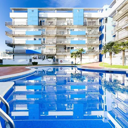 Familiar En Con Piscina, Terraza Y Parking Cerca De La Playa - Es-228-116 * Roses
