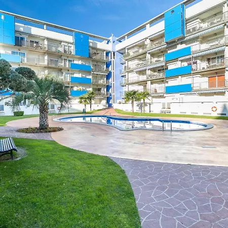Familiar En Con Piscina, Terraza Y Parking Cerca De La Playa - Es-228-116 * Roses