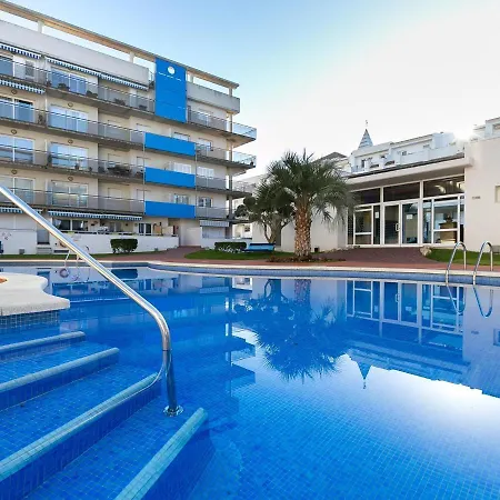 Familiar En Con Piscina, Terraza Y Parking Cerca De La Playa - Es-228-116 Apartment